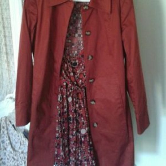 Maggy L Dresses & Skirts - Maggy L wrap dress and coat.